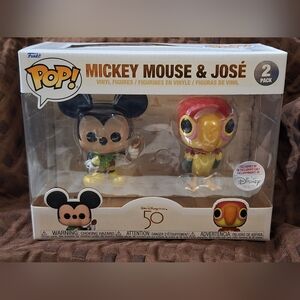 Funko Pop Mickey Mouse & José 2-Pack